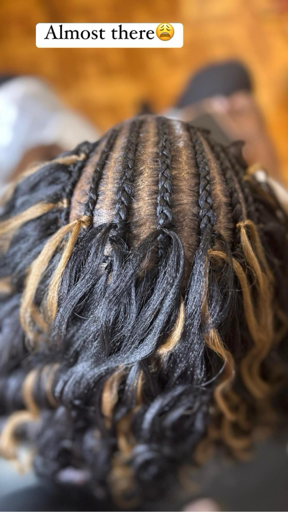 CrochettBraids (singlestrand) at MANAfestation Trichology Studio in Temple, TX
