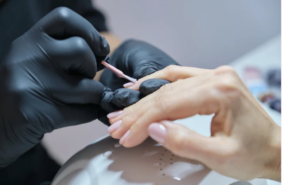 Nail fill at Beauty on The Bricks in Hays, KS