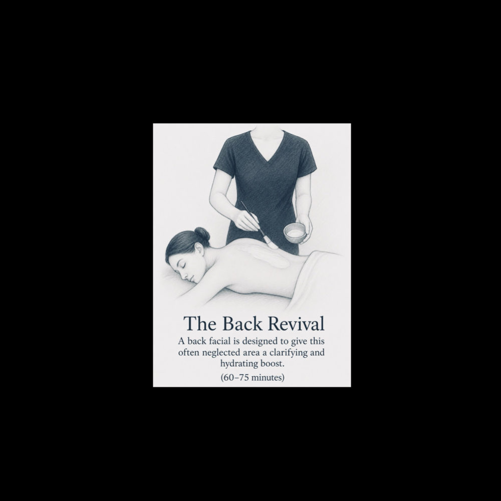THE BACK REVIVAL (60 MIN) at Heart In Hand, LLC - Holistic Skincare and Wellness in Old Saybrook, CT