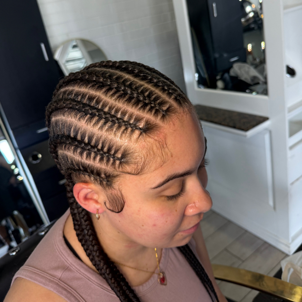 8-10 Stitch Braids (Hair Provided) at cayydidit in little rock, AR