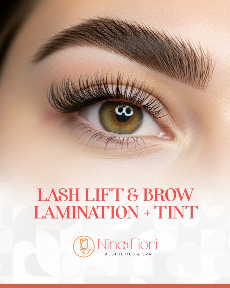 Lash Lift & Brow Lamination + Tint