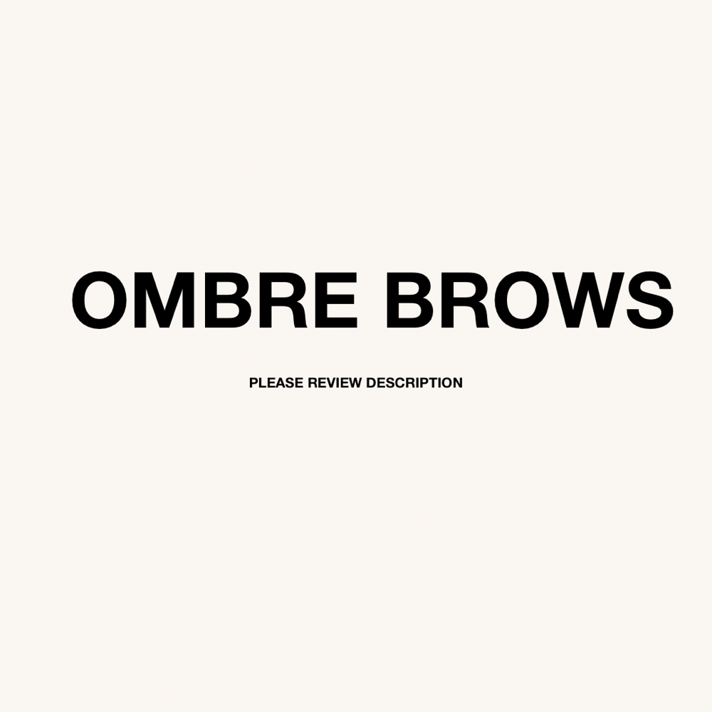 OMBRE BROWS