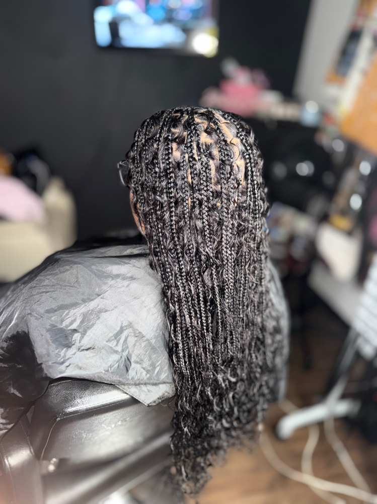 Boho Medium Braids w/ human hair at House Of Raine in Merrillville, IN