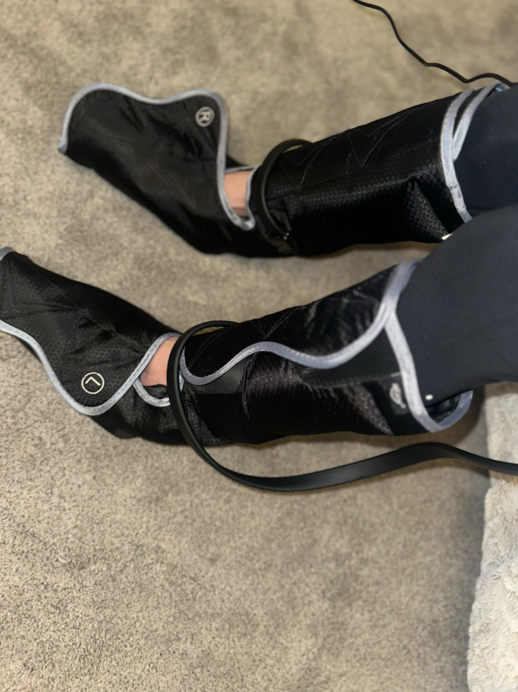 Leg and Foot Compression session
