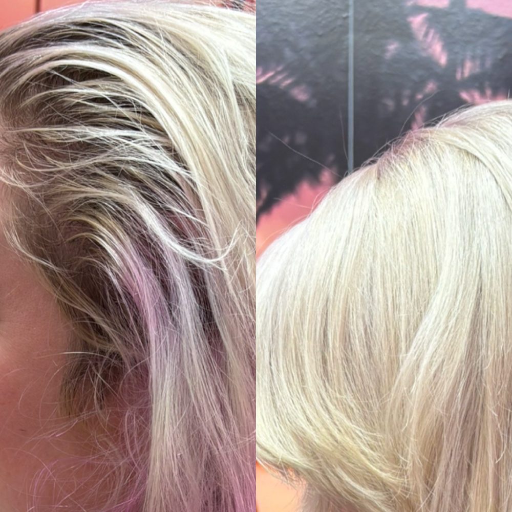 Global Lightening Retouch w/ Gloss at Hair Design By TIFFANY Rafalko in Clearwater, FL