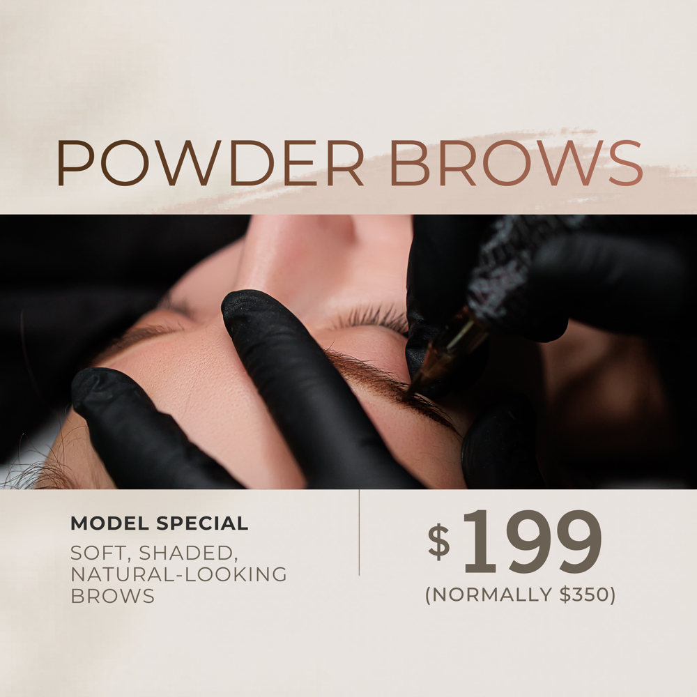 Powder Brows -$199 at Pretty & Permanent in Kirkland, WA