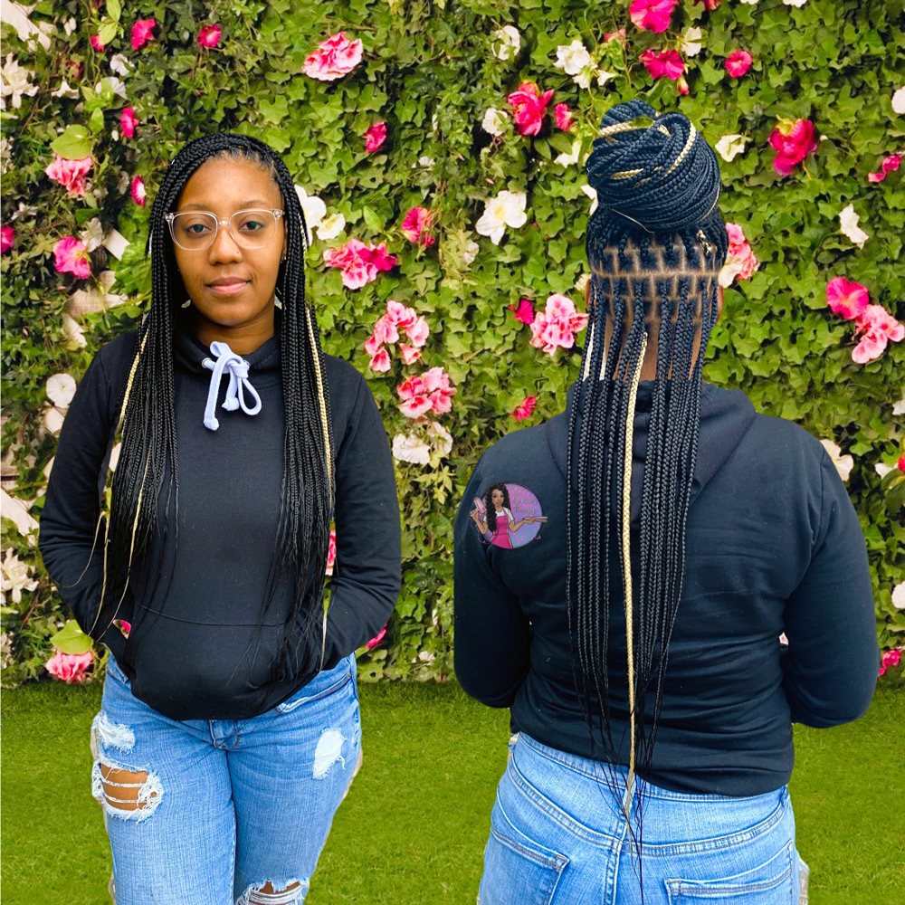Small Knotless Braids