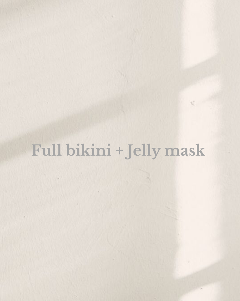 Full Bikini + Jelly Mask
