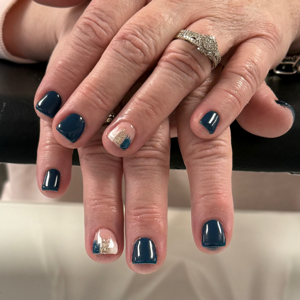 Builder Gel Overlay at Nails by Aley in North Lima, OH