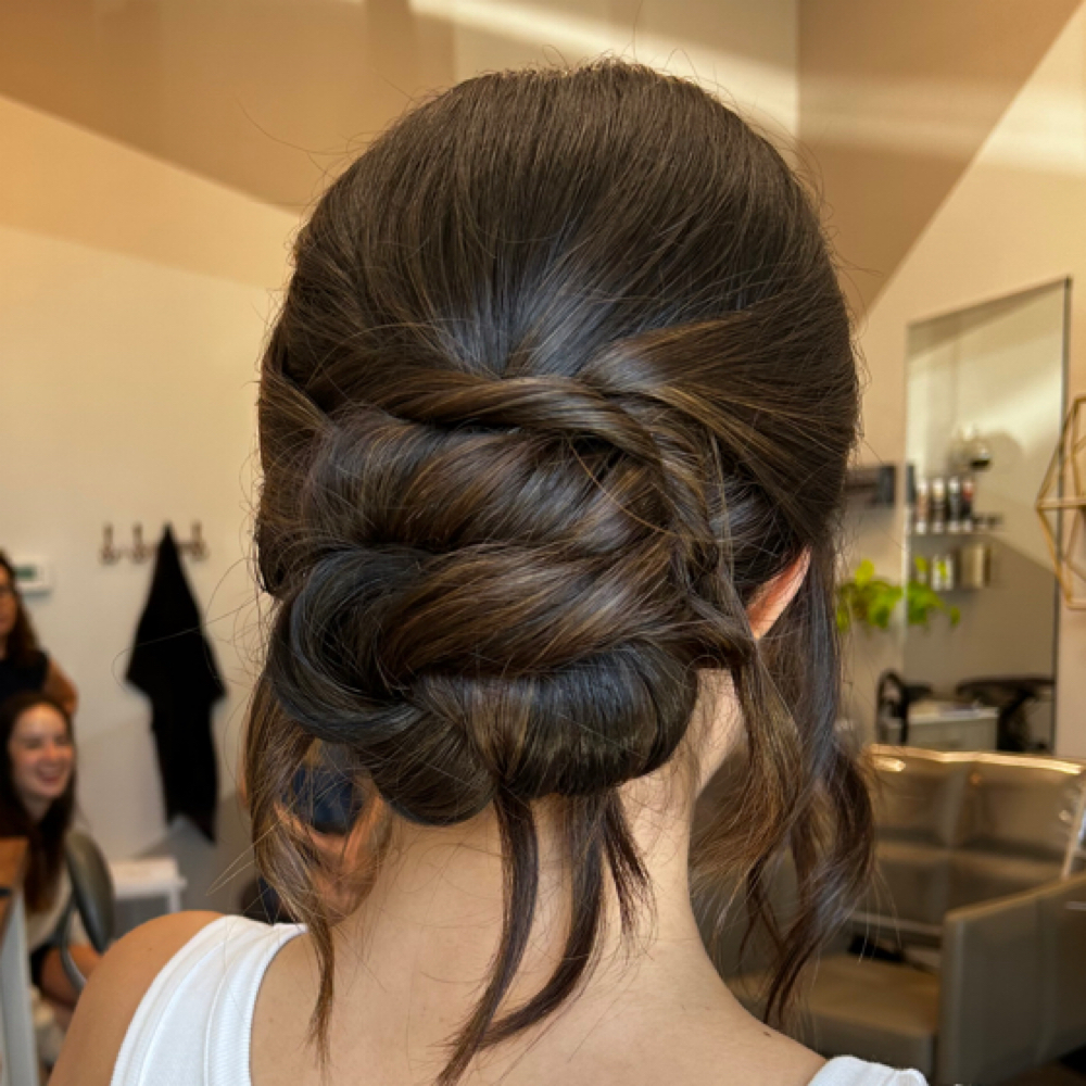 Bridal/Formal Styling/Updo at FIFTH & BLOOM in Baltimore, MD