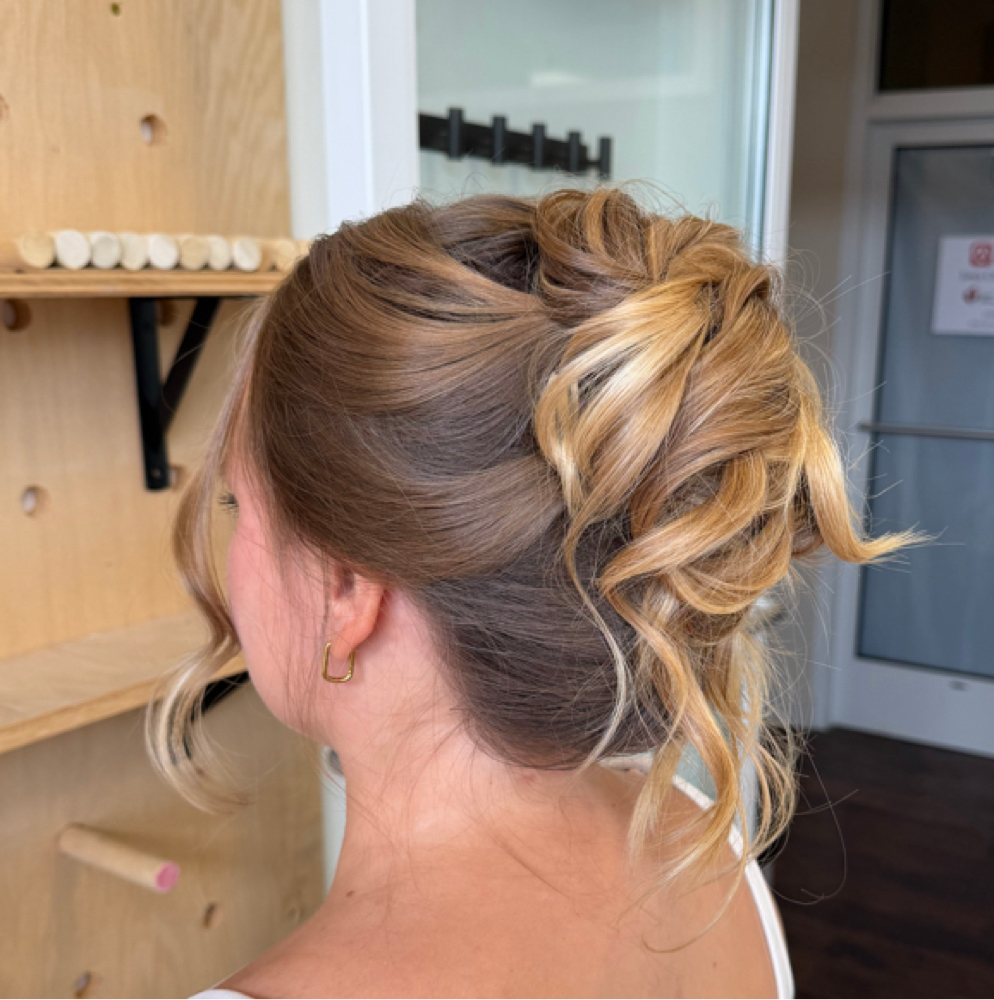 Homecoming Hair at Beauty by Tiffany Bilek in Coralville, IA