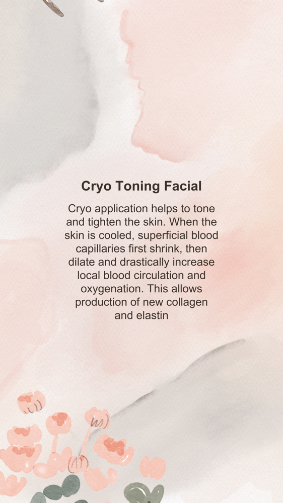 Cryo Toning Facial