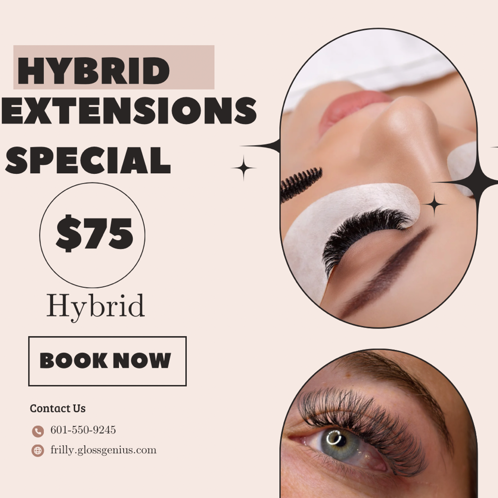 Hybrid Lash Extension Special