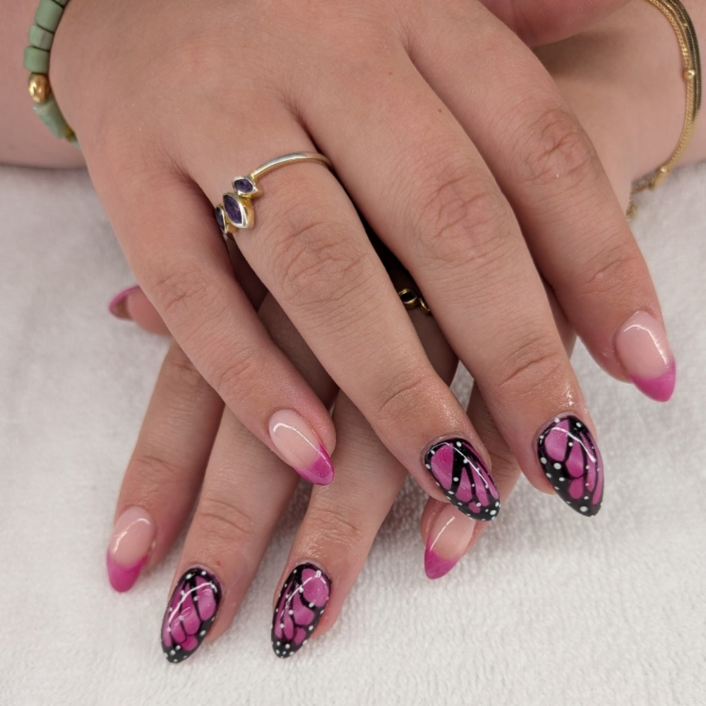 Acrylic Fill at Everleaf Beauty in Lewiston, ID