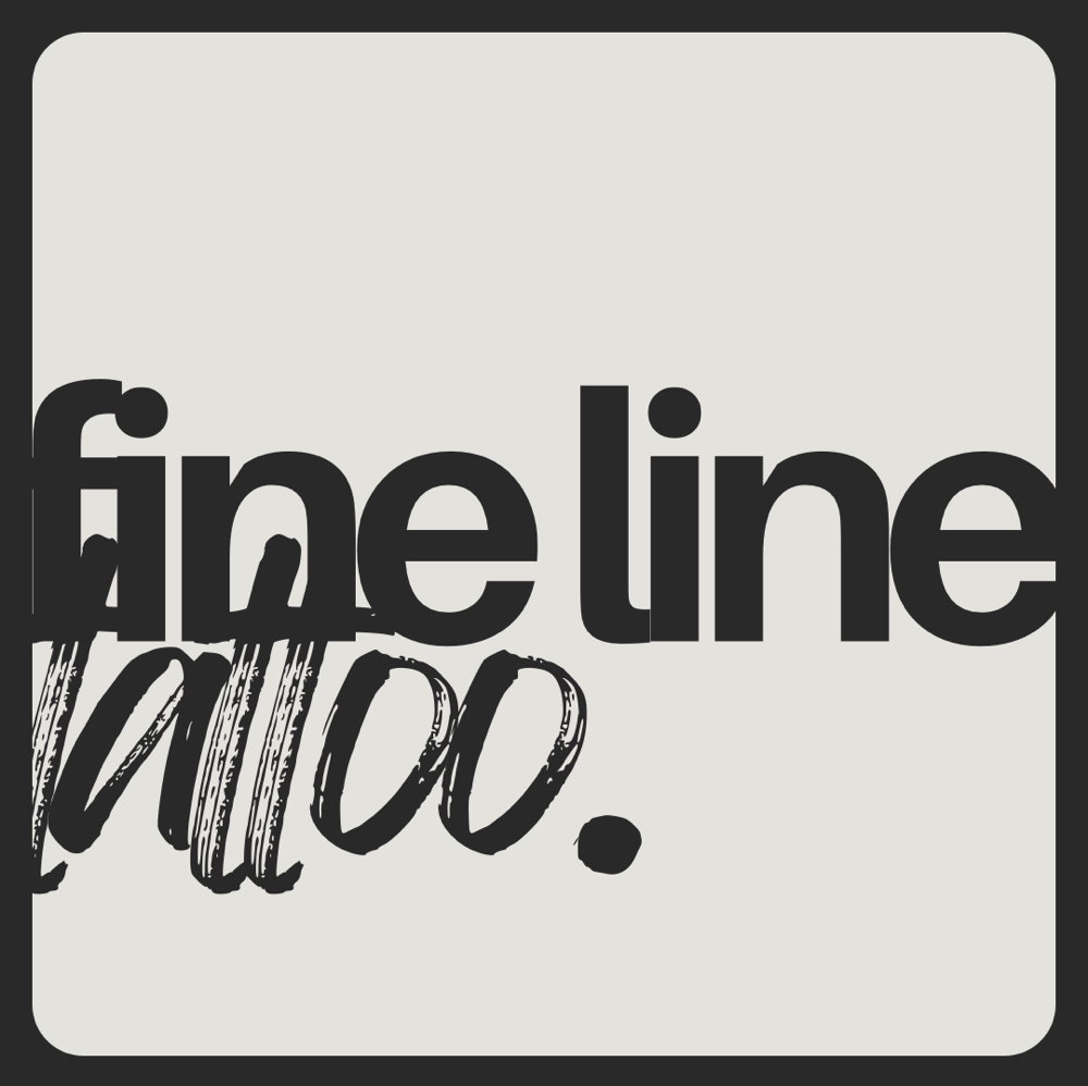 fine line tattoo at chloe's cosmetics in Sacramento, CA