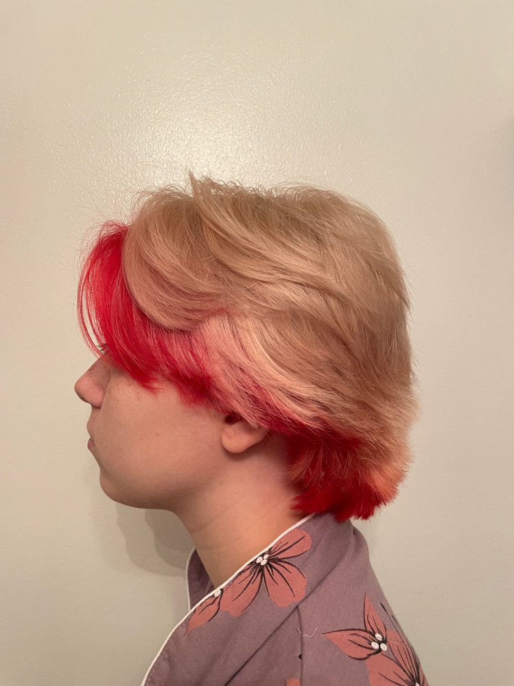 Color Block Or Halo Vivid Color