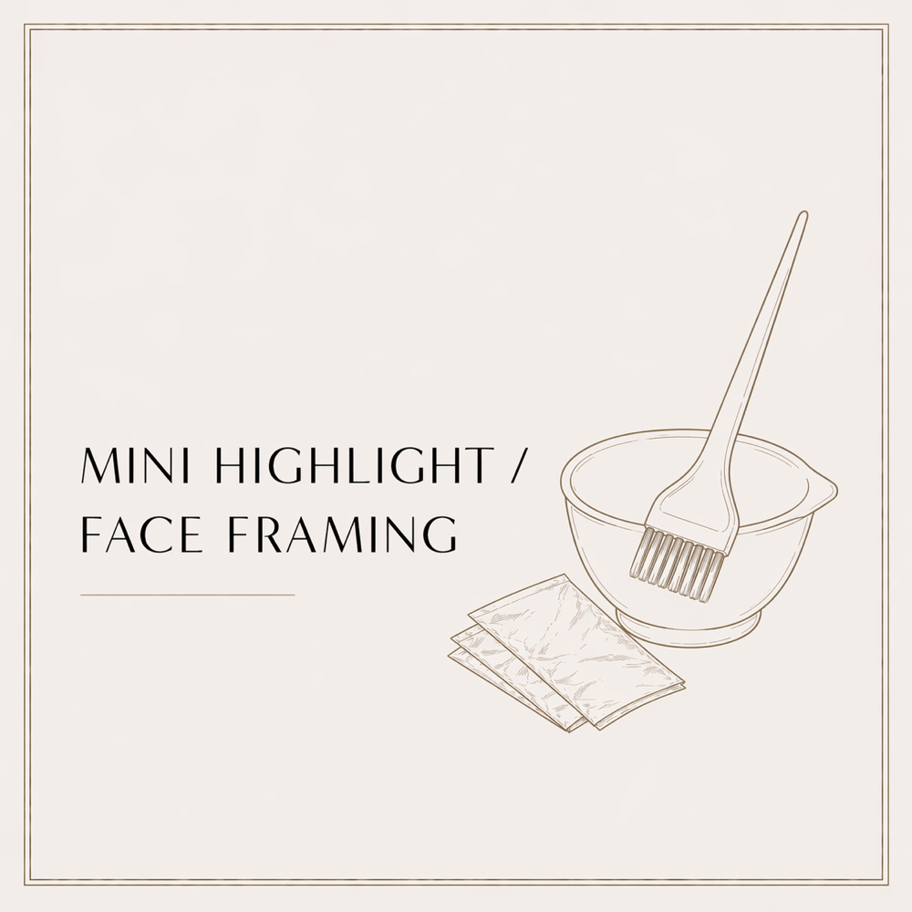Face Framing / Mini Highlight at Gilda at The Modern Mane Room Salon in Fairfield, CA