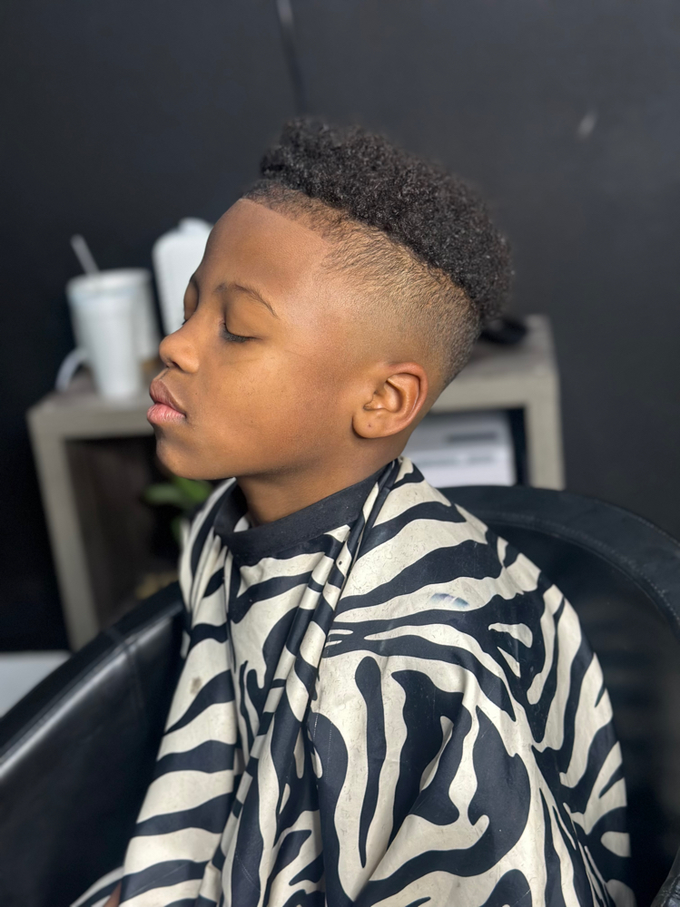 kids hair cut 2-9 Y/O