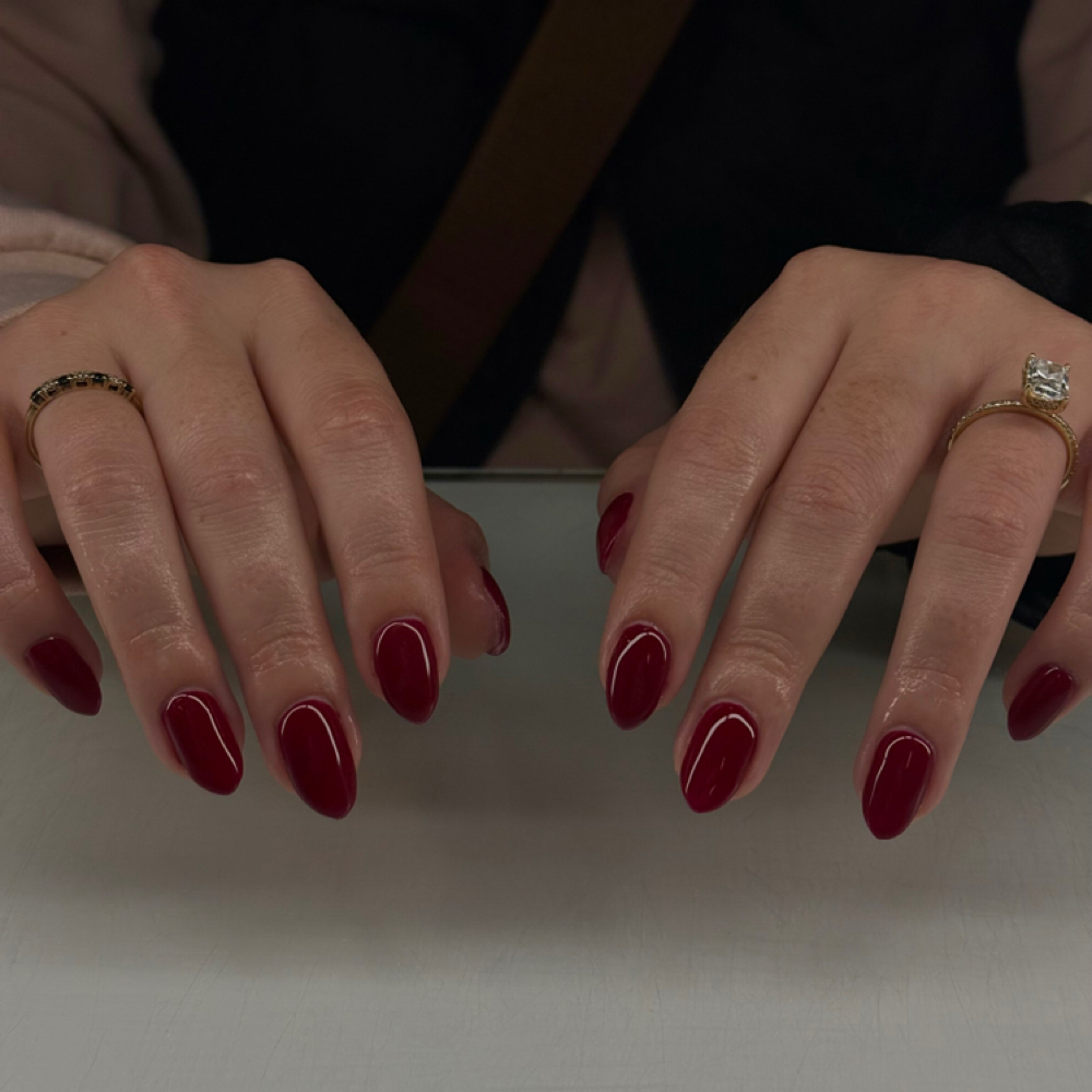 Gel Builder Manicure at Cameo Beauty Lounge in Delphos, OH