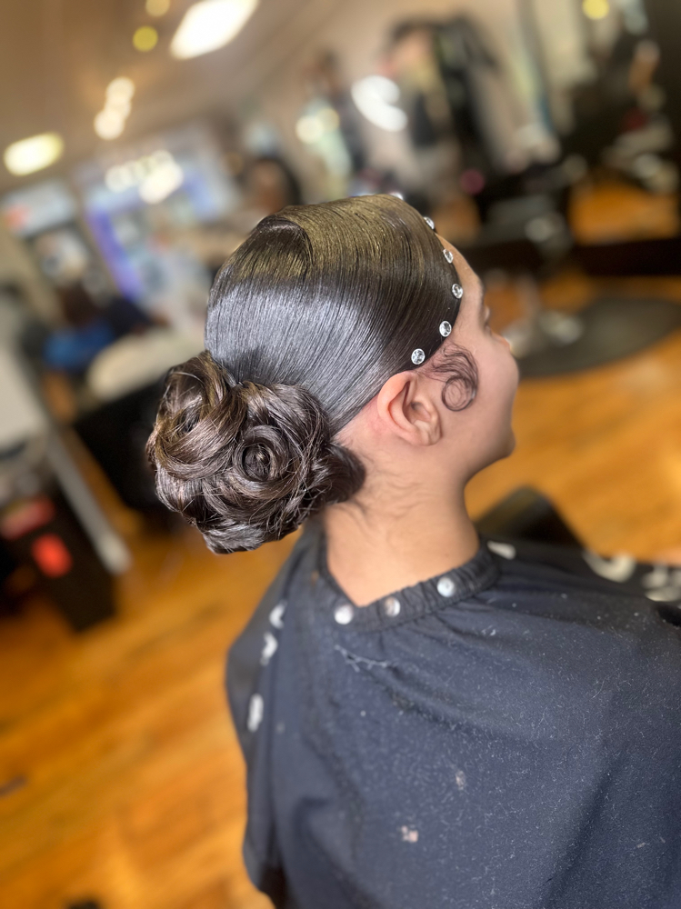 Creative Updo Design