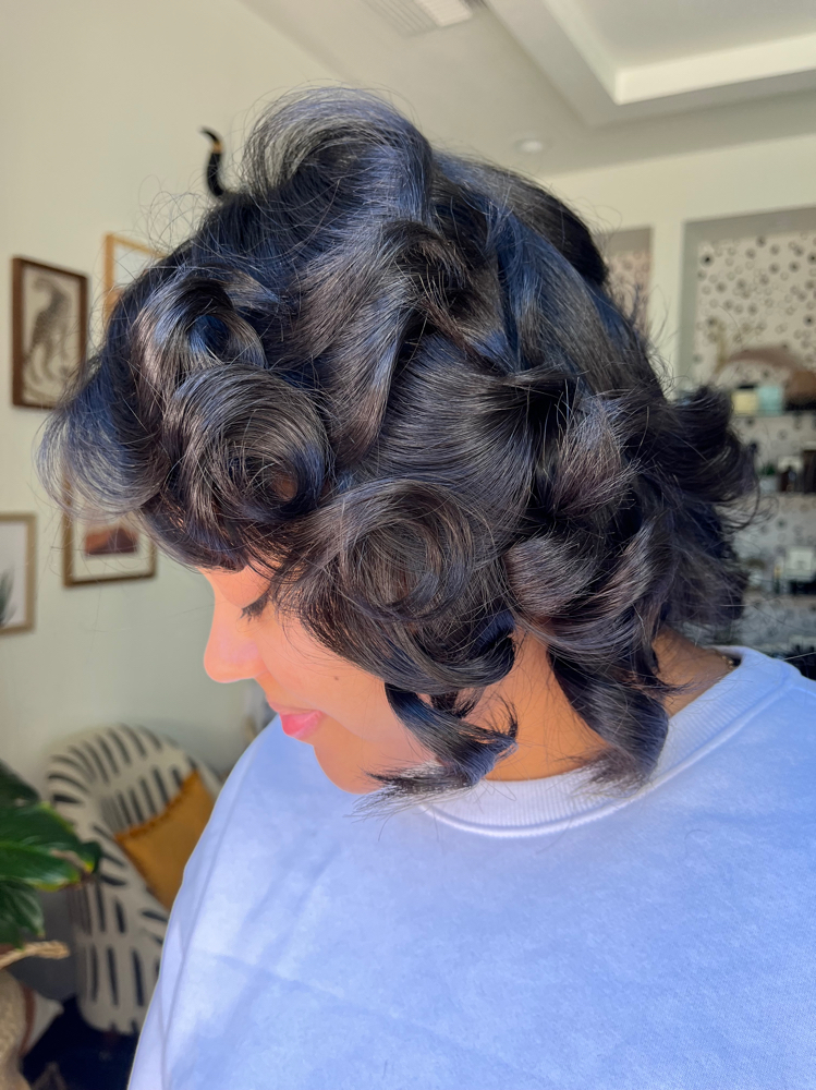 Silk Press/ Thermal Straightening