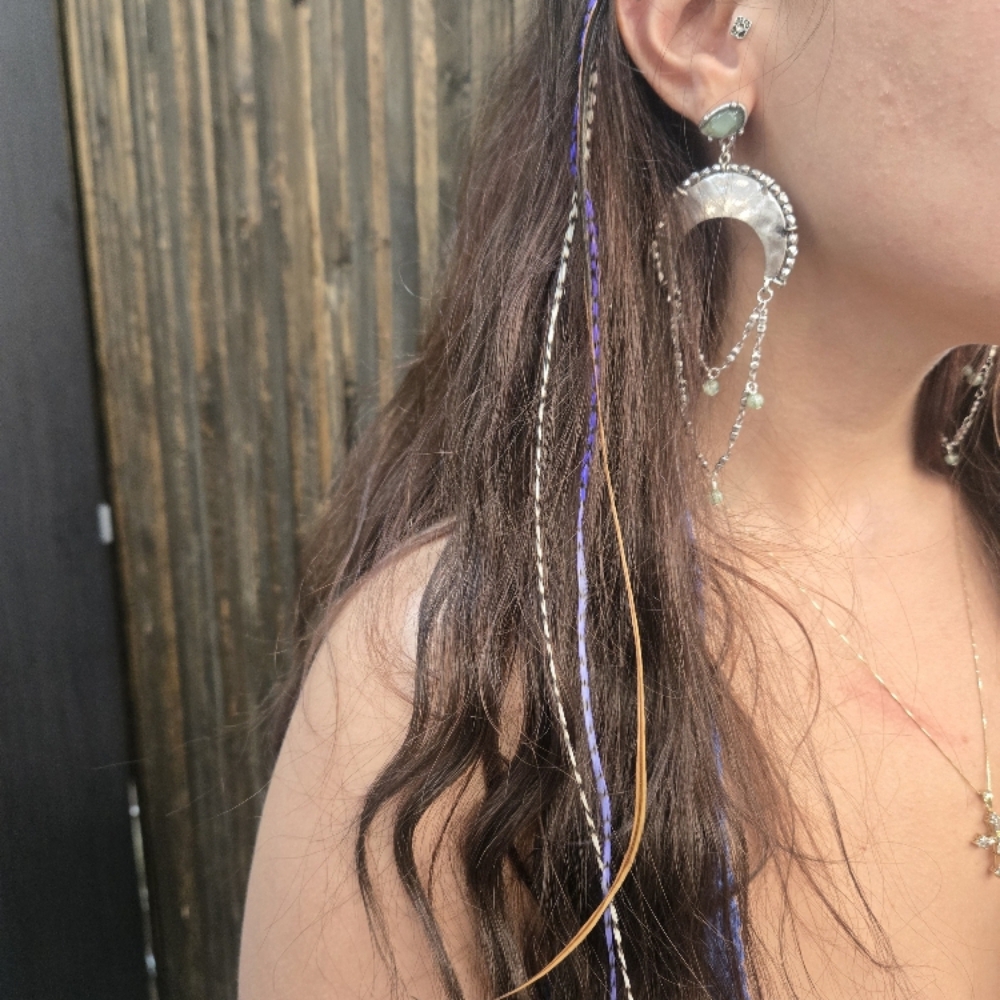 Hair Feathers at Roots Salon & Boutique in Middletown, NY