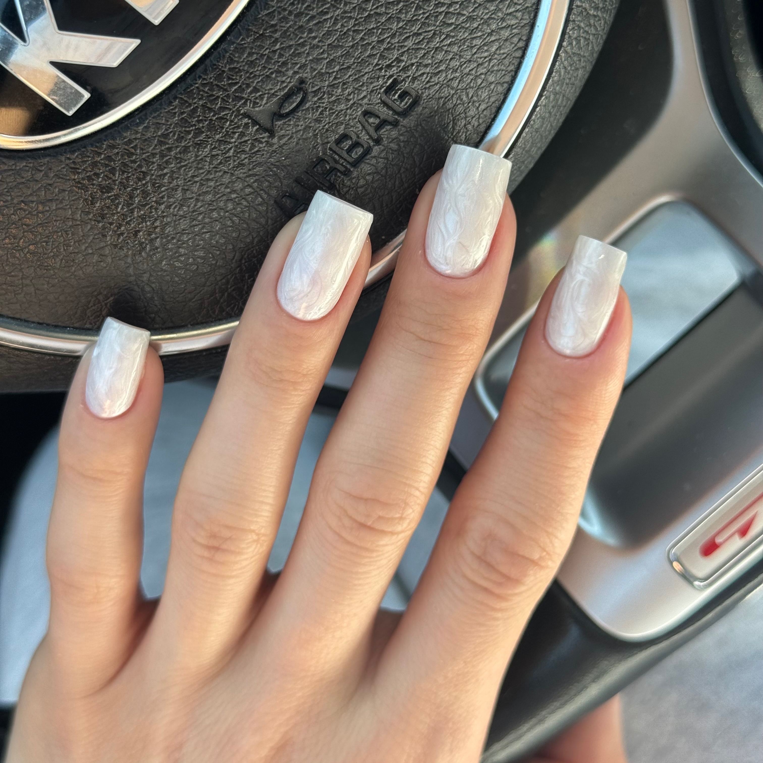 Russian Manicure+hard Gel+gel Color at DN STUDIO in Tarzana, CA
