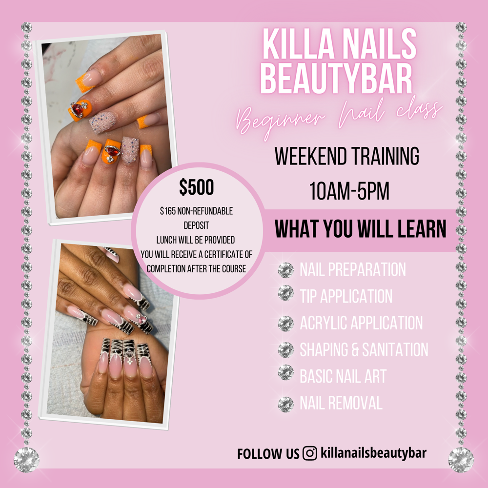 1 day Beginner Nail Class
