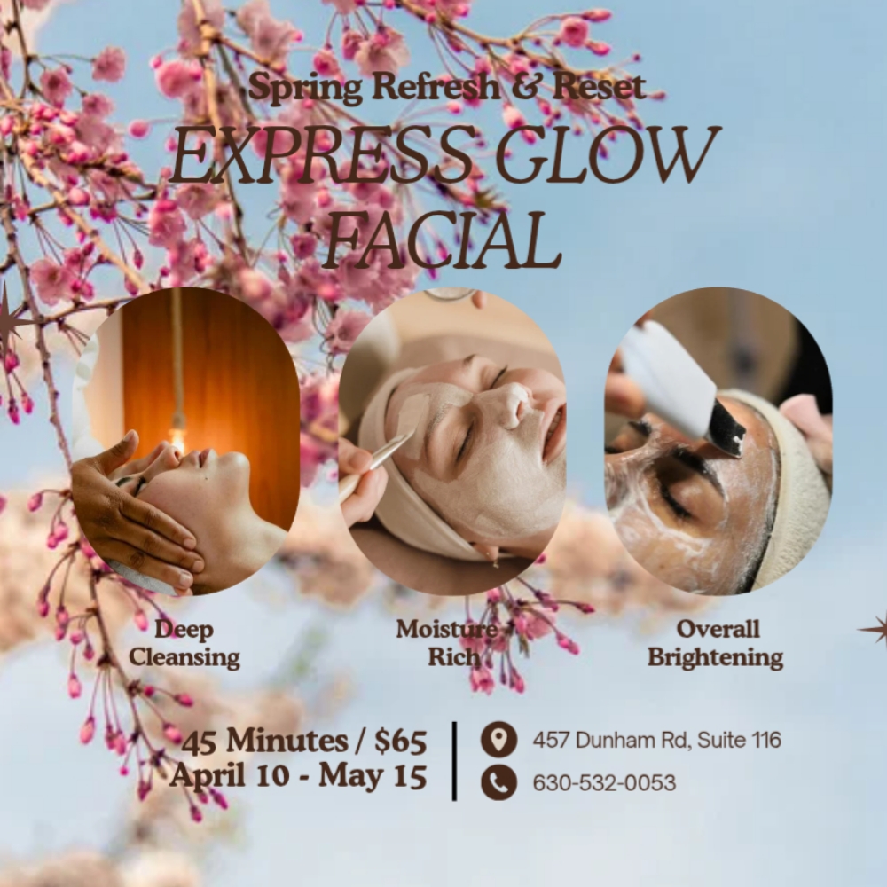 Express Glow Facial at The Skin Spot in St. Charles, IL