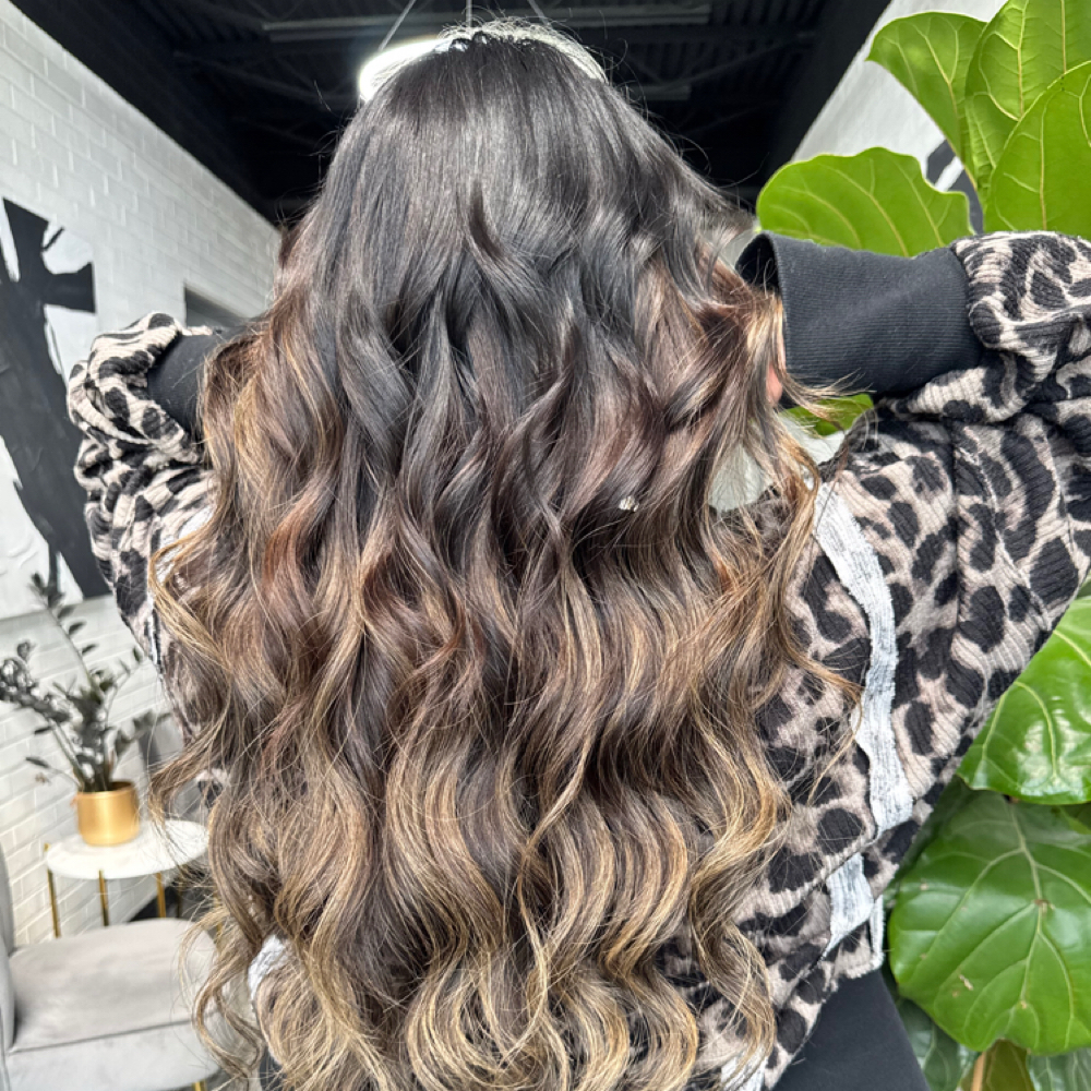 Hand Tied Hair Extension Consult at BRIANNE CORE beauty artistry in Bay Village, OH