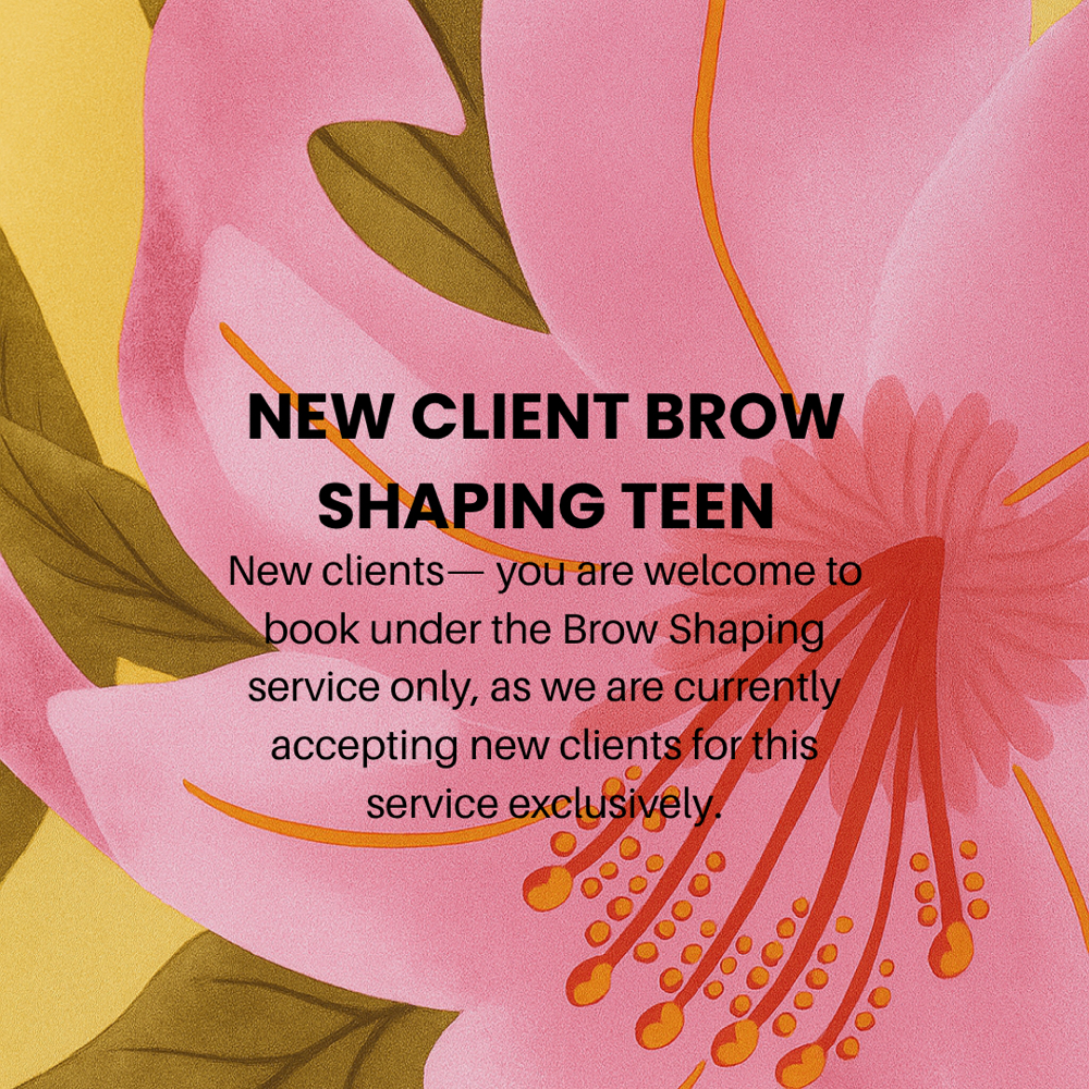 NEW CLIENT Brow Shaping Teen at Archemy Brows & Beauty in Anchorage, AK