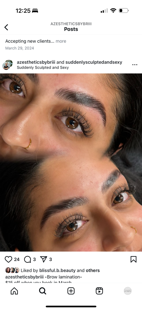 Brow Lamination at Do Me Up in Peoria, AZ