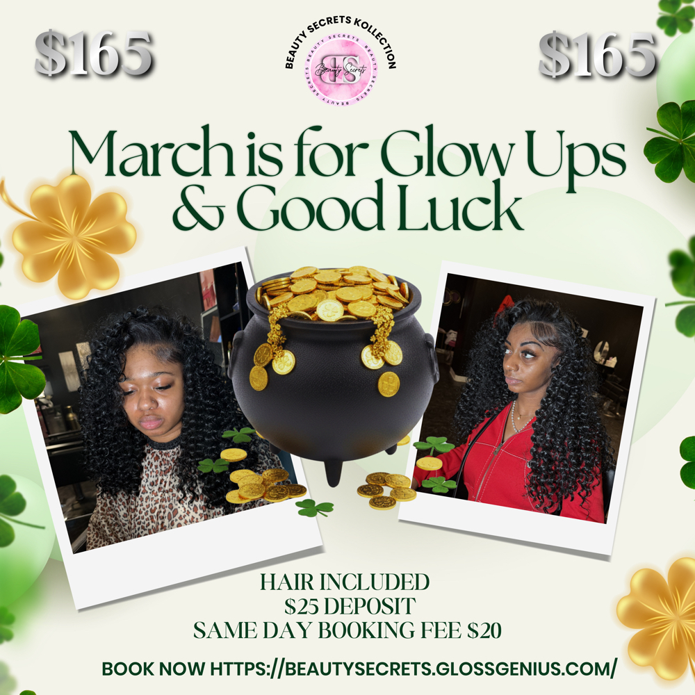 Flip Over Quick Weave W/ Deep Wave at Beauty Secrets in Milwaukee, WI