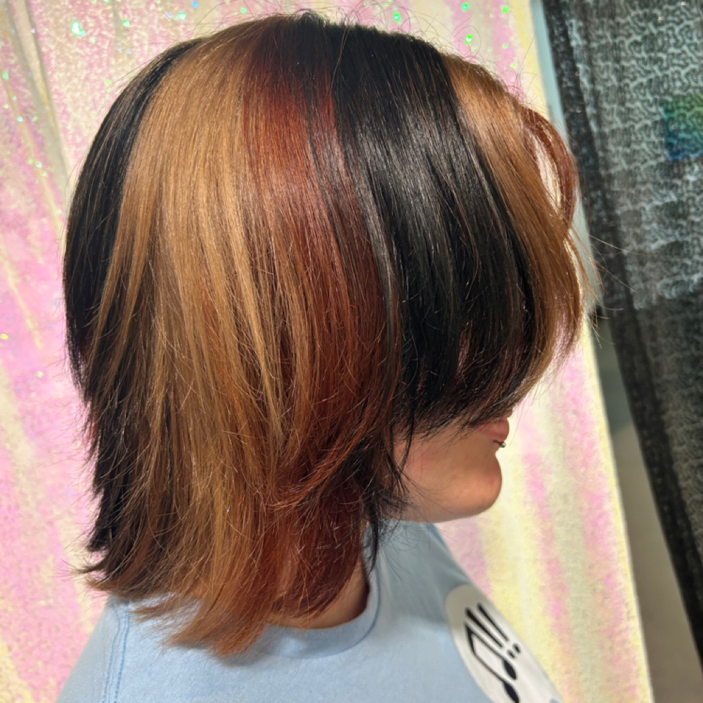 Vivid or Block Color at Haley DeWees at Bella Roots Salon in Spring Hill, TN