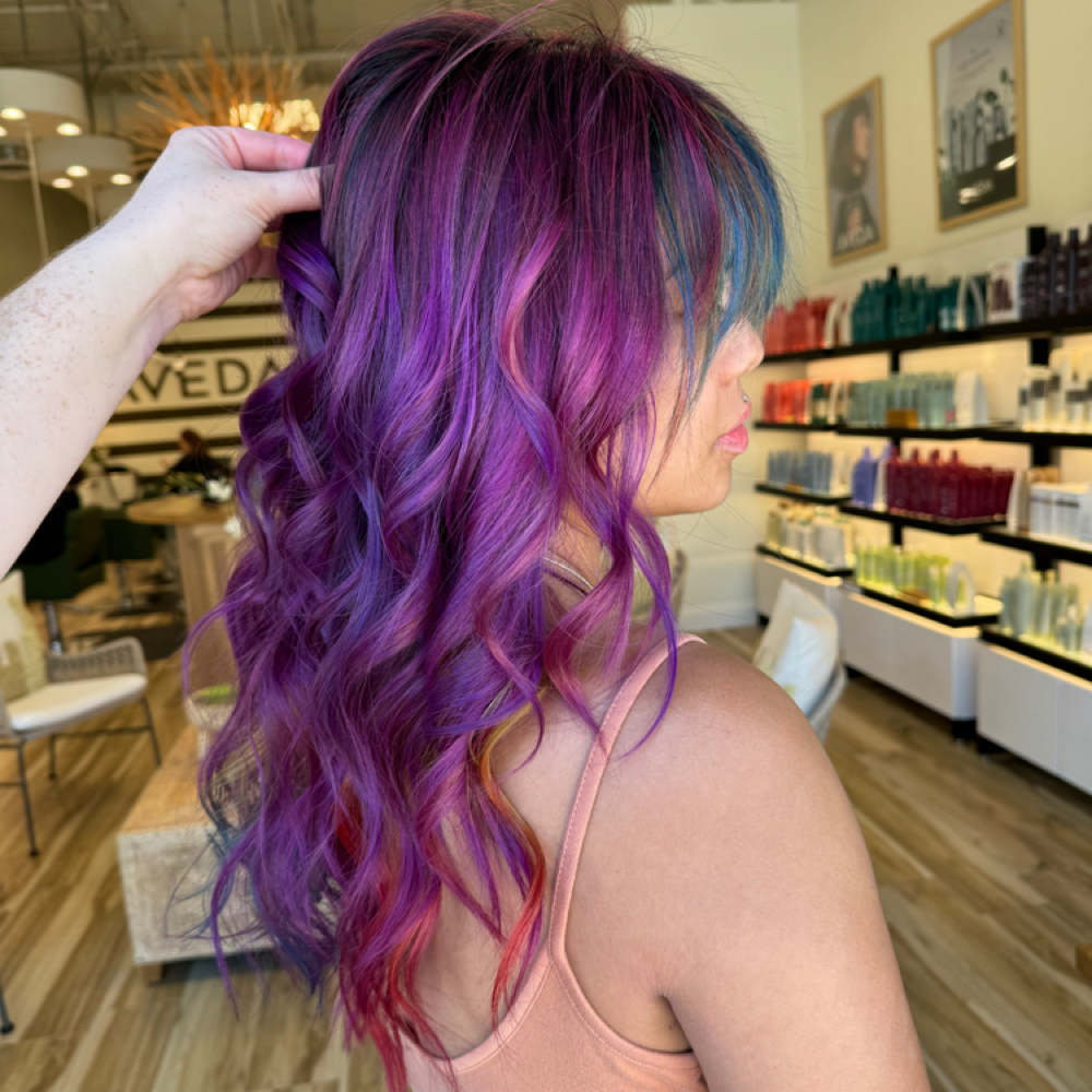 Lightening + Vivid color