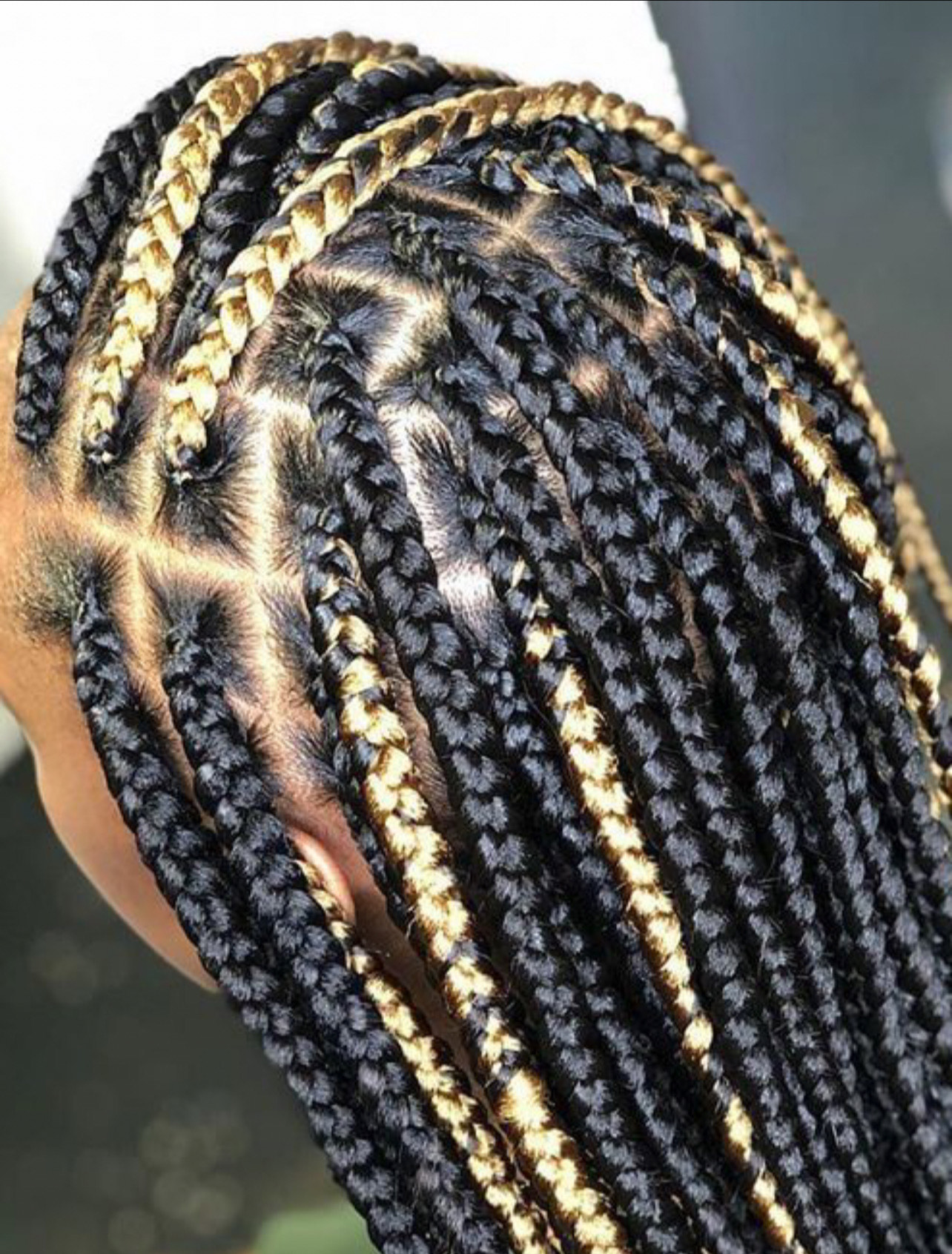 Medium Knotless Box Braids