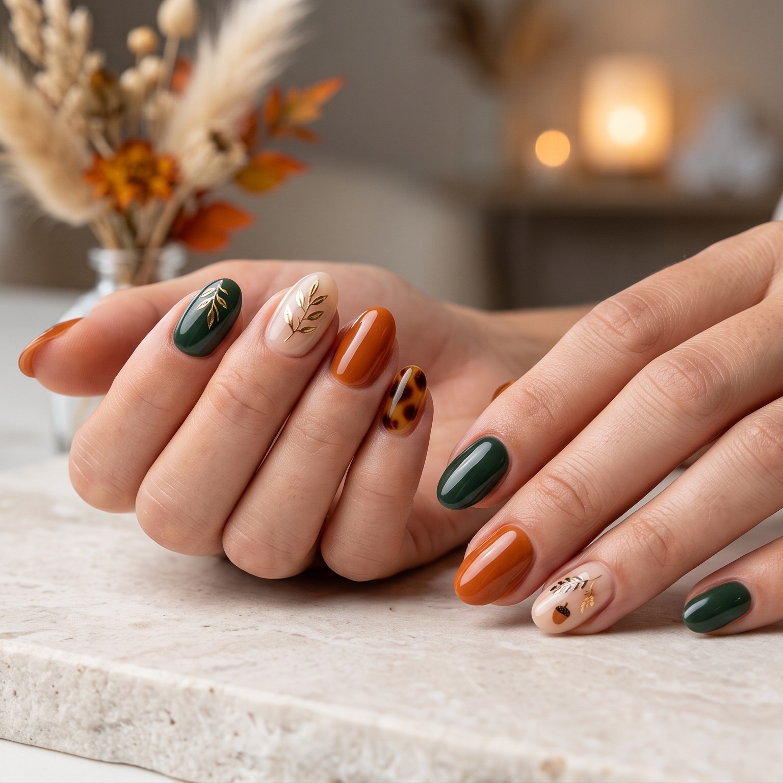 Seasonal Manicure at Kitchen Nails Desert in El Paso, TX