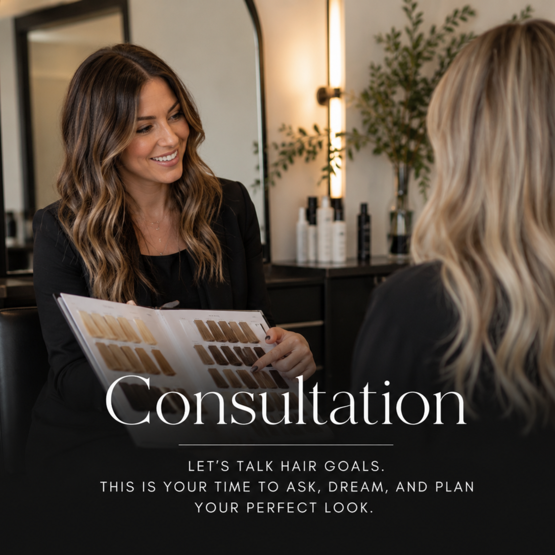 Consultation Hair Extensions at Sarah Caston Hair in Centennial, CO