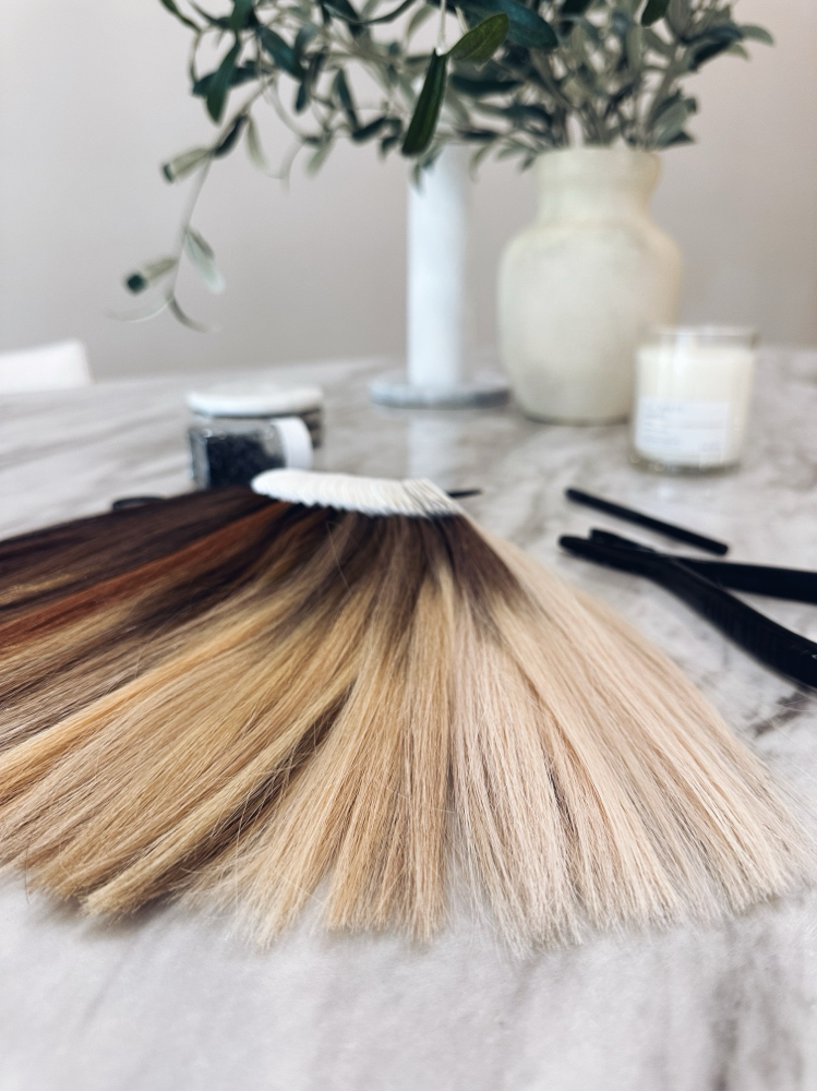 Tape In Extensions Install at Mary Erhardt in Fayetteville, NC