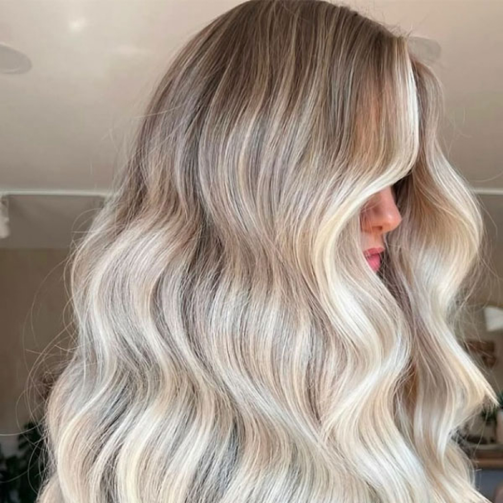 Full Blonde Balayage at Sarai Arambula in Chula Vista, CA