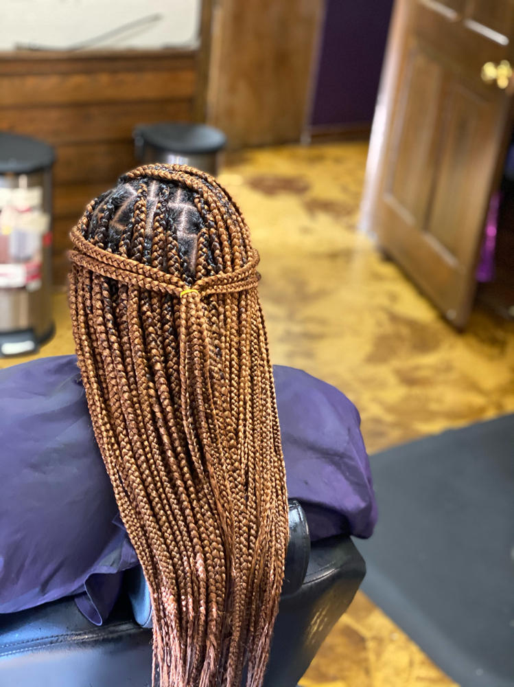 Knotless Box Braids at Glamour Assassin in Jackson, MS
