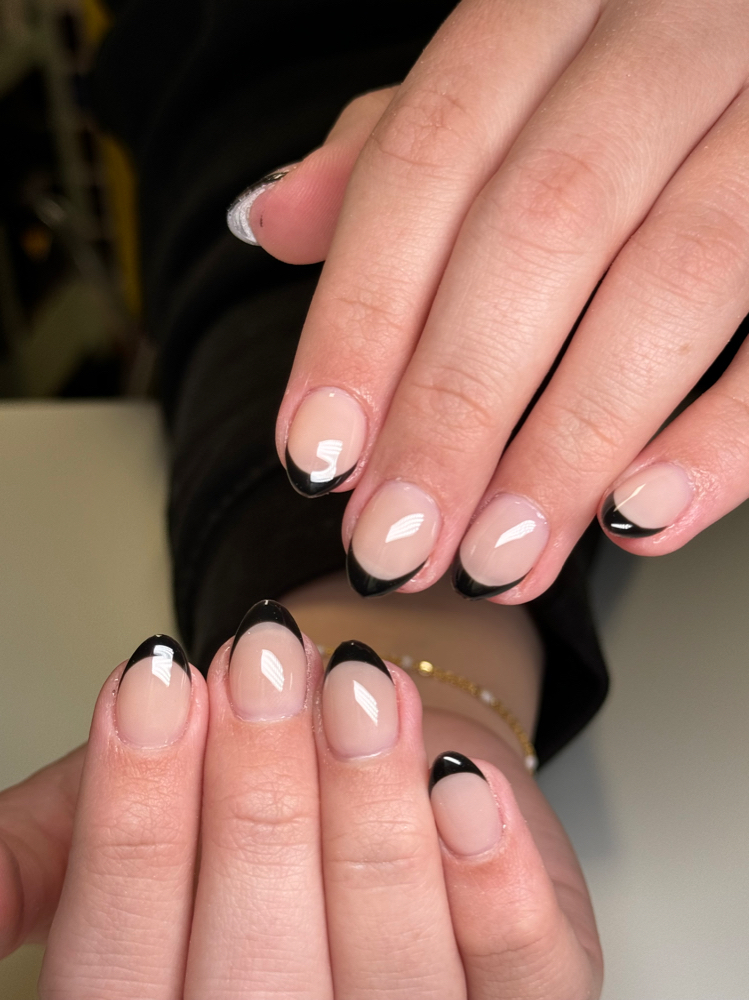 french tip *add on* at Bonita Beauty in Knoxville, TN
