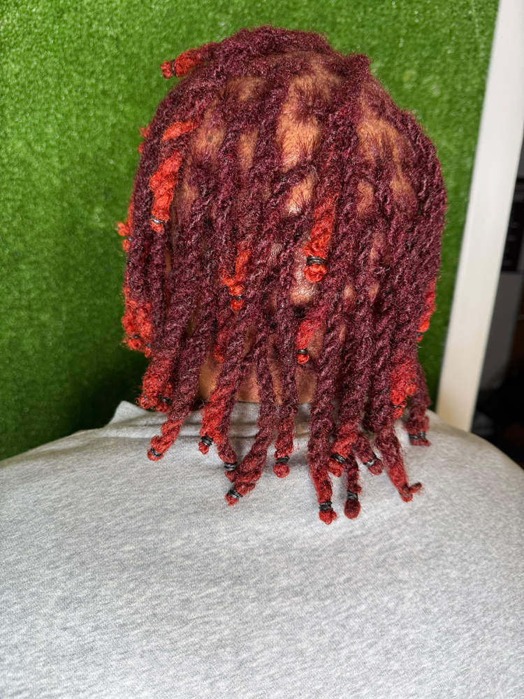 Loc Retwist & Color