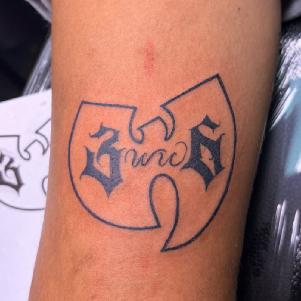 Custom Design at baby B tattz in Orange, CA