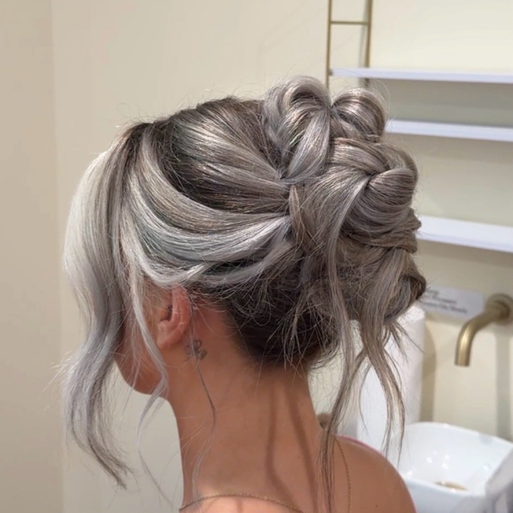 Special Occasion Up Do/ hairstyle at Gloss Salon and Spa in Louisville, KY