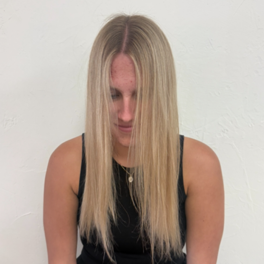 Partial Custom Blonding at Hair by Christi P in Stephenville, TX