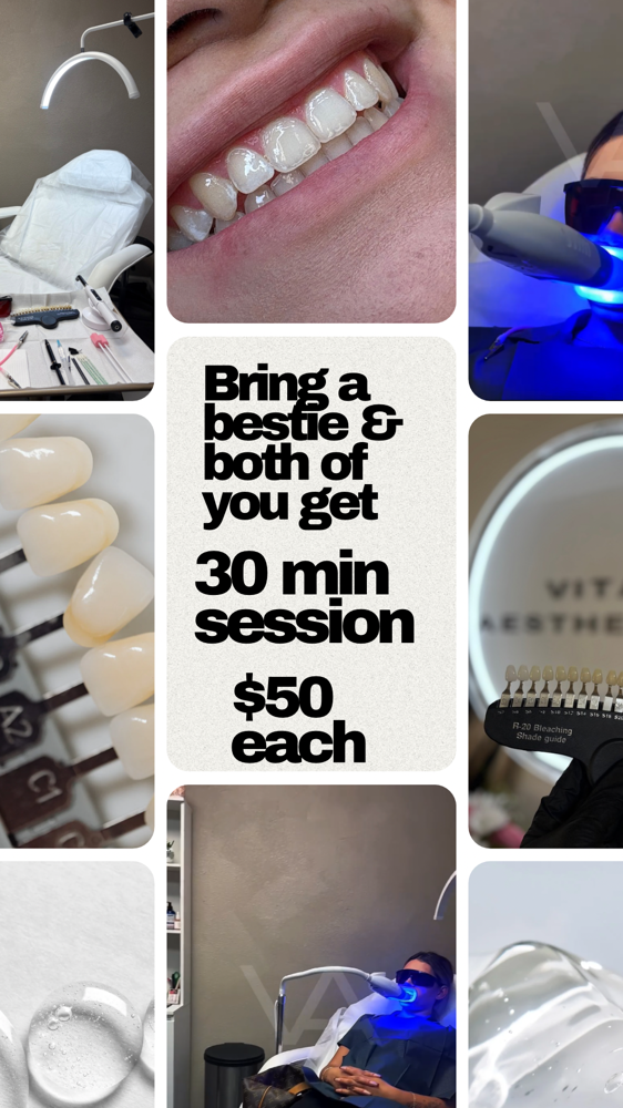 Bring a Bestie 30 min Whitening at Aura Skin x Marissa in Alice, TX