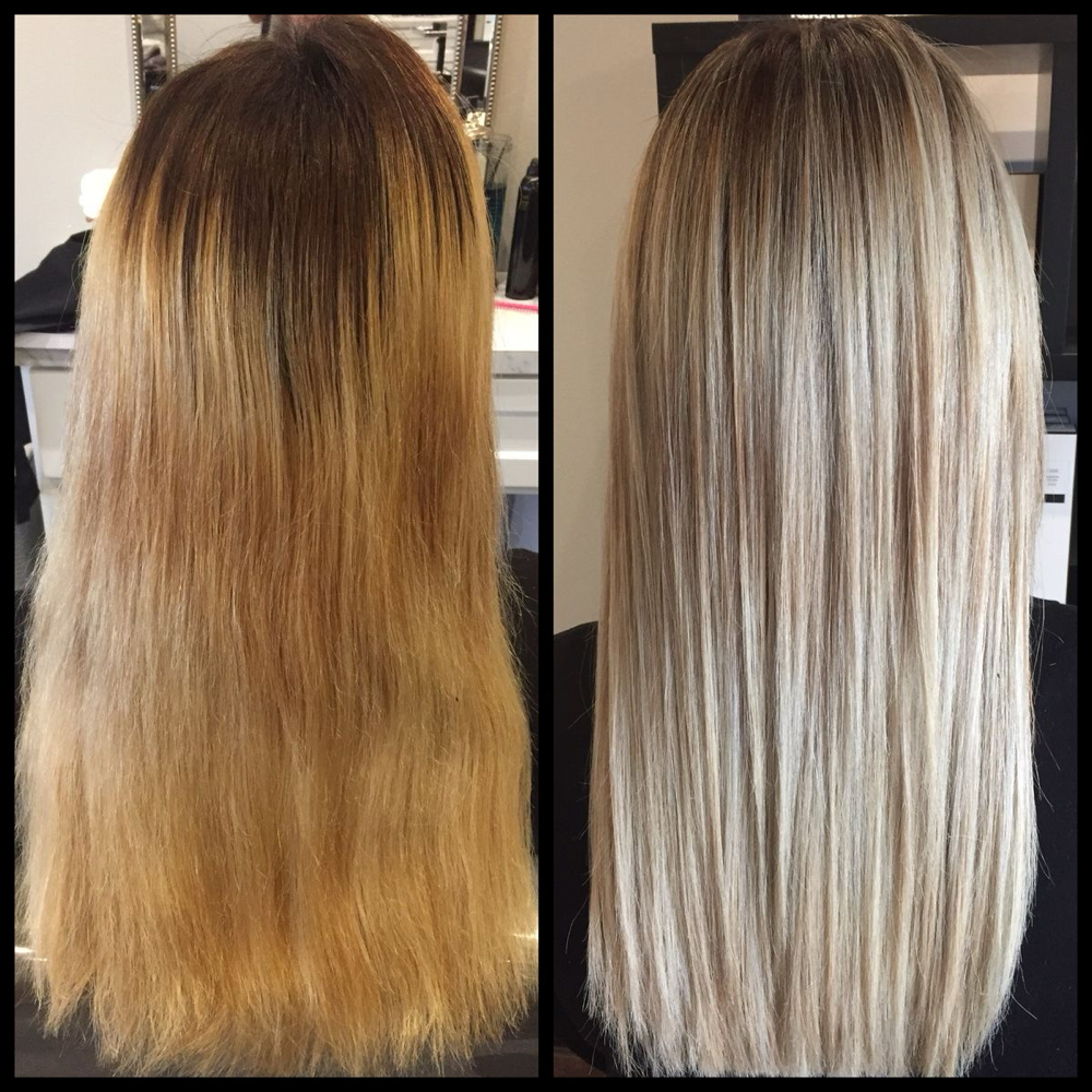 Hair color correction at Crystal Fry in Winnsboro, TX