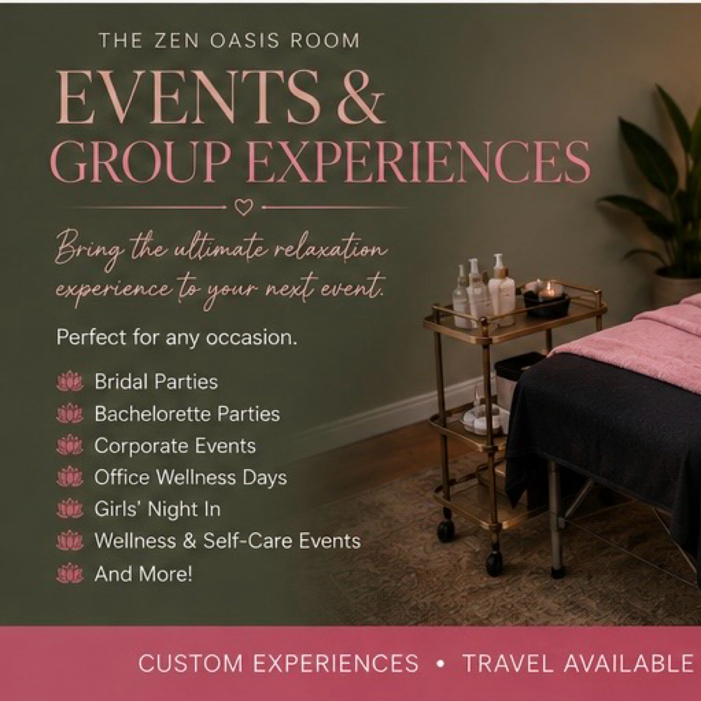 THE ZEN OASIS EVENT EXPERIENCE Cust at The Zen Oasis Room in Kissimmee, FL