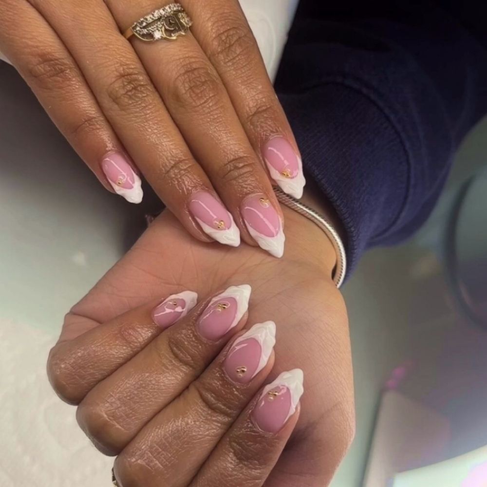 Russian Manicure + Hard Gel at Nailed By Shala Rea in Kalamazoo, MI